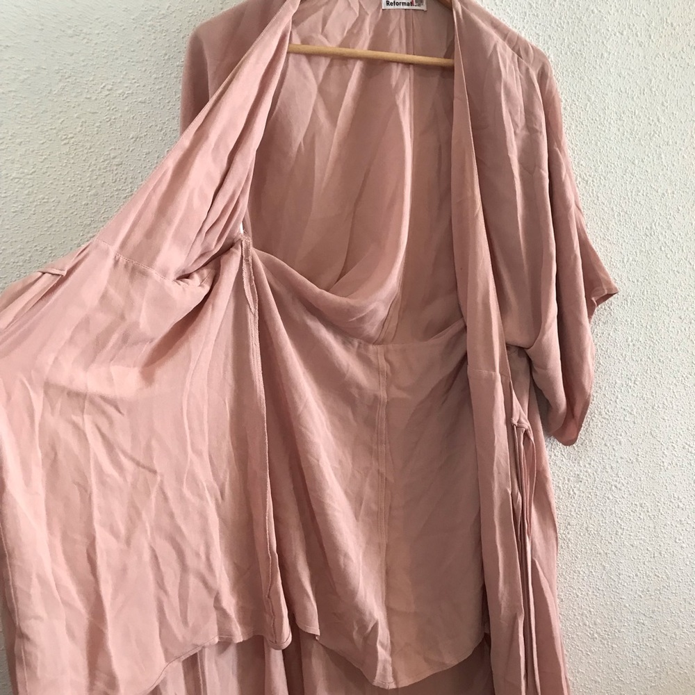 *SOLD* Reformation Winslow Wrap Dress - Picture 12 of 13